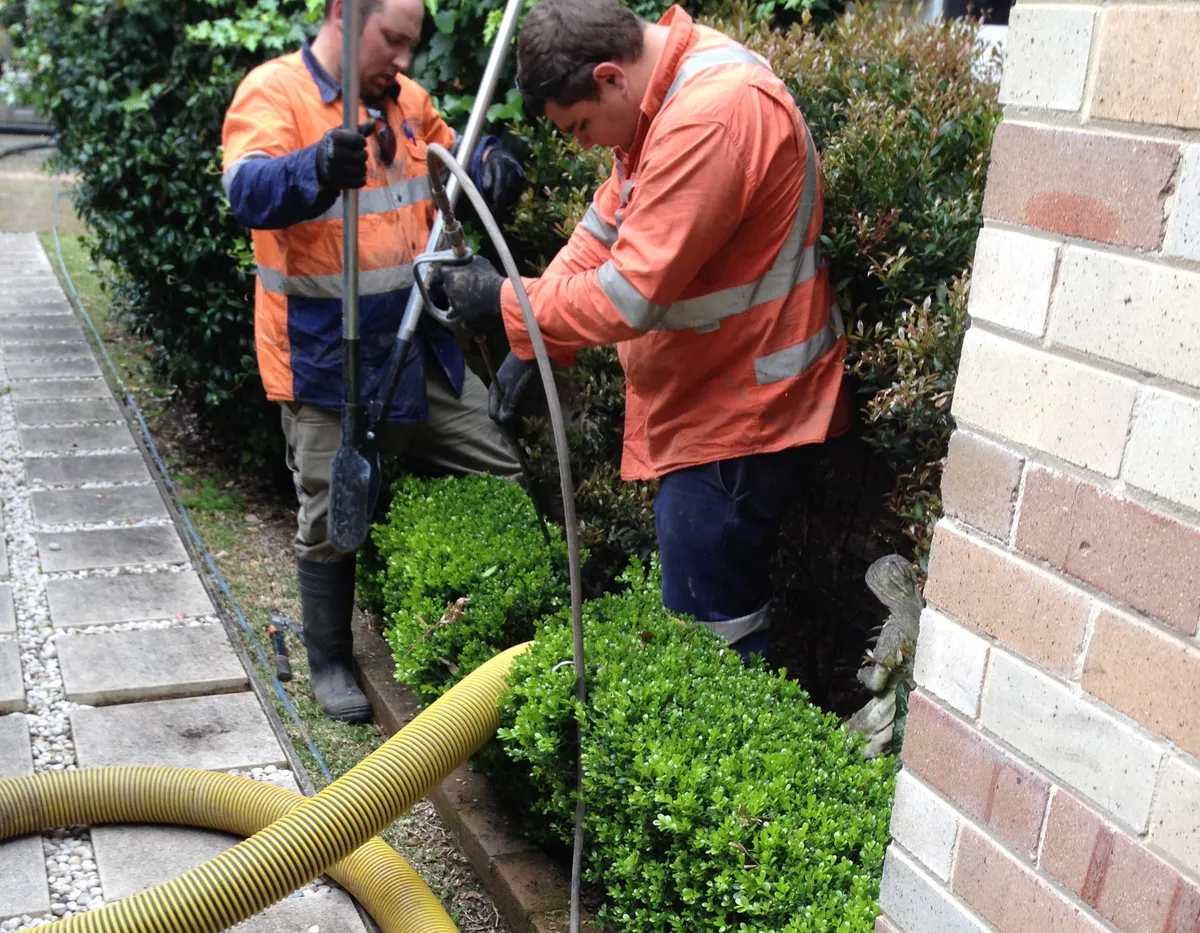 Seepage control installation site